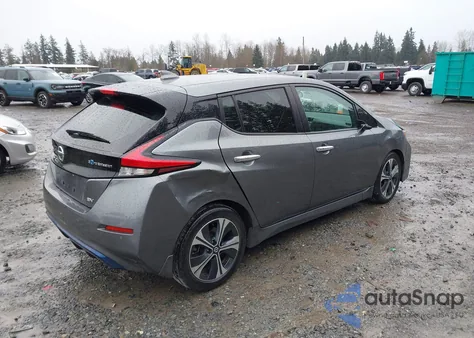 2020 Nissan Leaf Sv 40 Kwh z USA, uszkodzony, nr VIN 1N4AZ1CP9LC301058